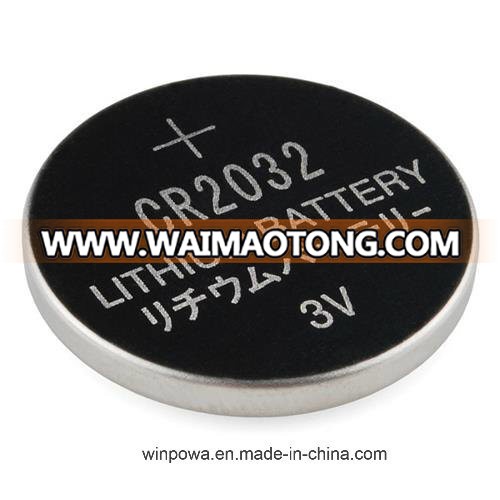 Lithium Button Cell, 3V Battery Cr2032 (tabs optional)